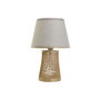 DKD Home Decor Lámpara Sobremesa Urban Crudo Natural Bambú Poliester