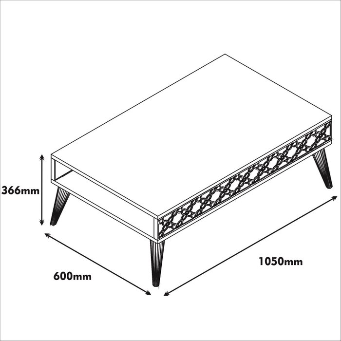 Hanah Home City - Mueble de Salón Completo Nogal y Crema