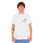 Camiseta de Manga Corta Hombre Rip Curl Sportline Tubular Tee Blanco 15-16 Años