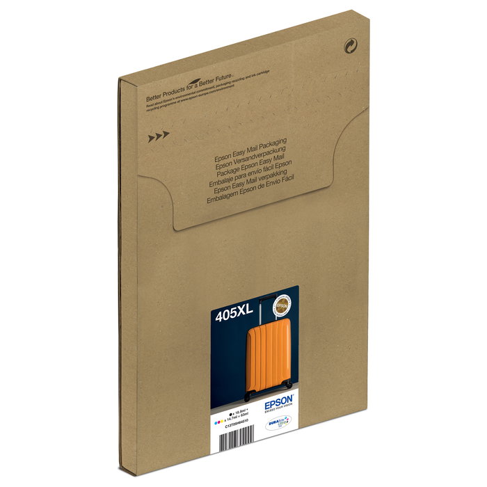 Epson Tinta 405XL C13T05H64510 4er Multipack (BKMCY) Negro, Cian, Magenta, Amarillo Alto Rendimiento XL Tinta