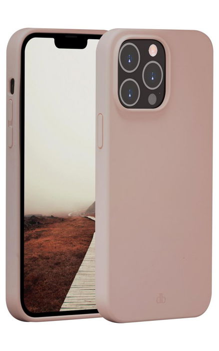 dbramante1928 Funda Monaco para iPhone 14 Pro Max - Pink Sand