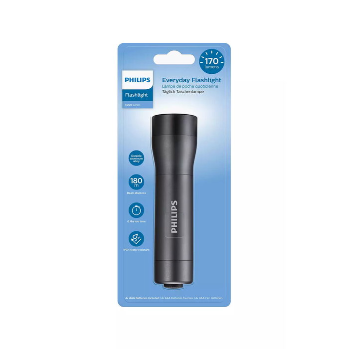 Philips Linterna LED SFL4001T/10 de 170 Lúmenes