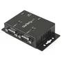 StarTech.com Concentrador Hub Industrial de 2 Puertos Serie RS232 a USB, Montaje Riel DIN/Pared