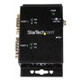 StarTech ICUSB2322F - Concentrador Hub Industrial Serie RS232 a USB de 2 Puertos (DB9), Montaje en Rail DIN, Compatible con Windows, Linux, macOS, Plug & Play