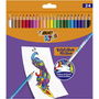 BIC Lápiz de Color 987869, Multicolor, Paquete de 24 Piezas