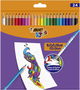 BIC Lápiz de Color 987869, Multicolor, Paquete de 24 Piezas