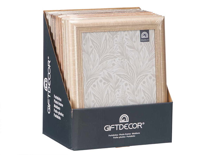 Giftdecor Portafotos Cuerda 25 x 30.5 x 1.5 cm Surtidos (Set de 24)