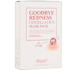 BENTON GOODBYE REDNESS CENTELLA mask - Mascarilla facial calmante para piel irritada y acneica con centella asiática - 23 gr