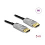 DeLOCK Cable Óptico Activo DisplayPort 1.4 8K 5 m