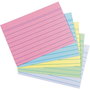 Herlitz Tarjetas de archivo A6 liniert 4 colores + blanco 200 unidades