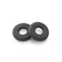 Poly Almohadillas de Espuma de Recambio para SupraPlus, 2 Unidades, Negro