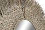 DKD Home Decor Espejo Seagrass 60x60x3 cm Natural