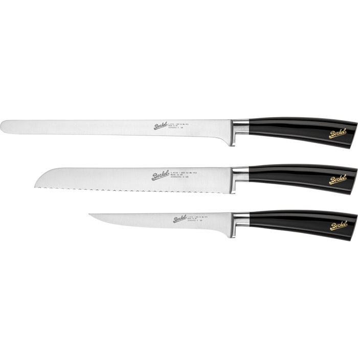 Berkel Elegance Glossy Black Ham-Set de 3 piezas Berkel Elegance Glossy Black Ham-Set de 3 piezas