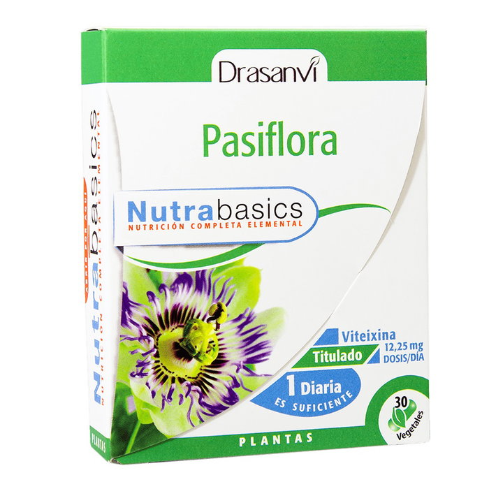DRASANVI Nutrabasics Pasiflora 30 cápsulas DRASANVI Nutrabasics Pasiflora 30 cápsulas