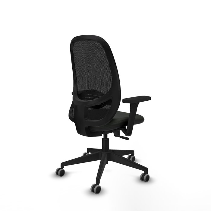 PIQUERAS Y CRESPO Silla de oficina Cilanco con mecanismo Sincro y brazos 3D