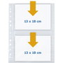 HERMA Fotophan 13x18, 10 hojas, Blanco