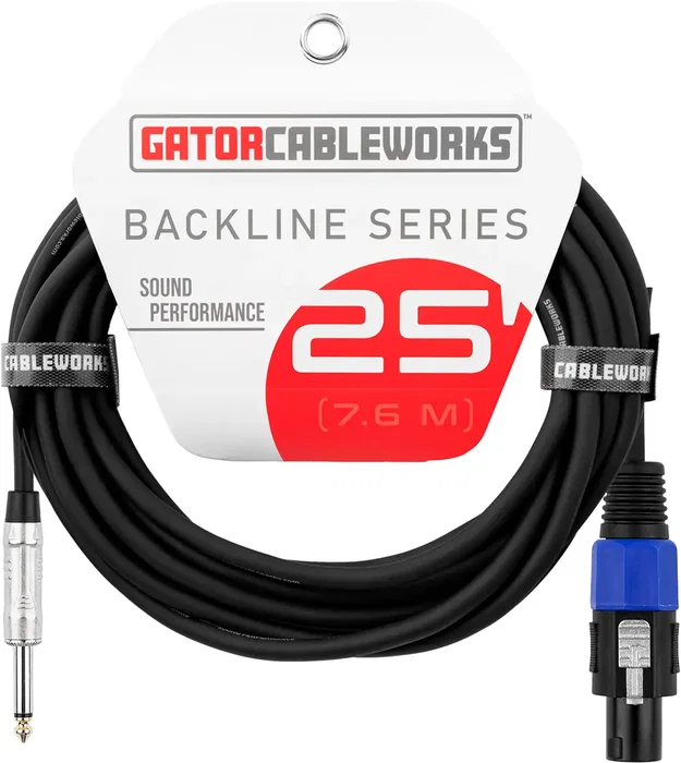 Cableworks Cable de Altavoz Jack/Speakon - 7.5 Metros Cableworks Cable de Altavoz Jack/Speakon - 7.5 Metros