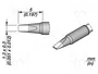JBC TOOLS Punta de soldadura tipo destornillador Nano 1,3x0,3mm