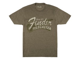 Fender Camiseta Tele 1951 Verde Jaspeado M