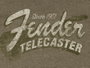 Fender Camiseta Tele 1951 Verde Jaspeado M