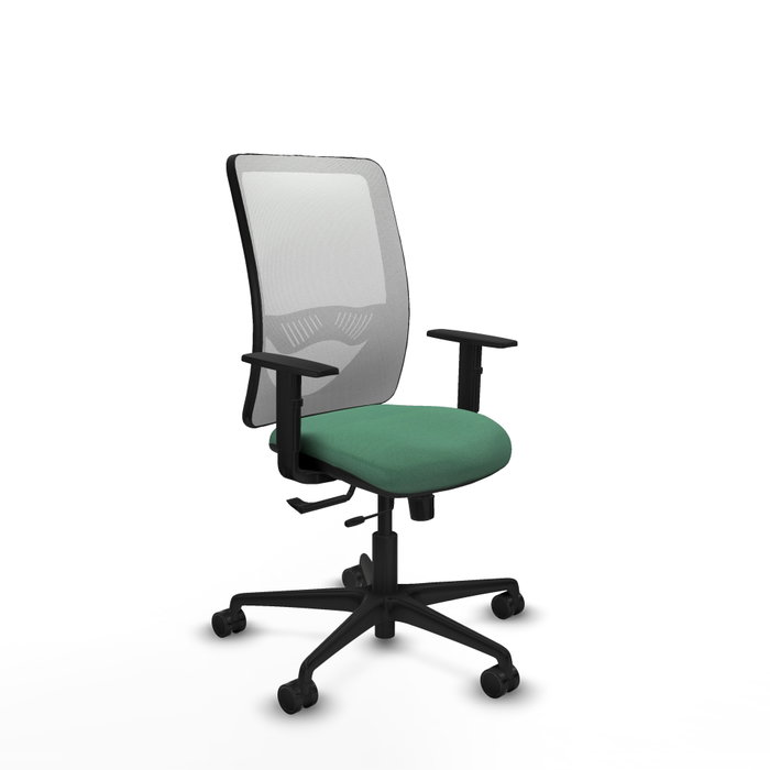 PIQUERAS Y CRESPO Silla de oficina Zulema Verde esmeralda y Blanco PIQUERAS Y CRESPO Silla de oficina Zulema Verde esmeralda y Blanco