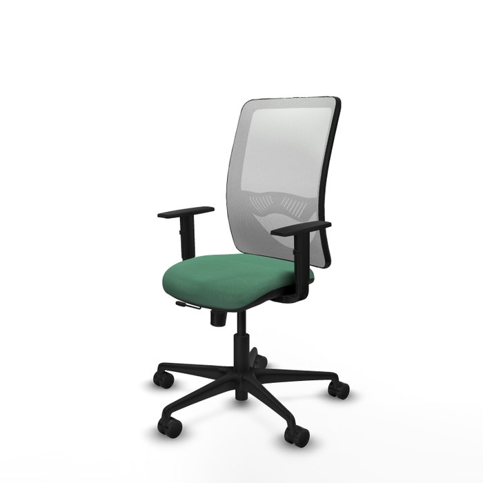 PIQUERAS Y CRESPO Silla de oficina Zulema Verde esmeralda y Blanco PIQUERAS Y CRESPO Silla de oficina Zulema Verde esmeralda y Blanco