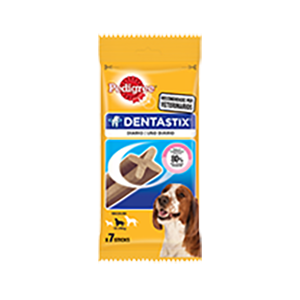 Pedigree Dentastix Razas Medianas 10x180gr Snacks para la Limpieza Oral Diaria