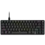Corsair CH-91A401A-ES Teclado K65 PRO MINI Mecánico Óptico QWERTZ Español Negro USB RGB Gaming