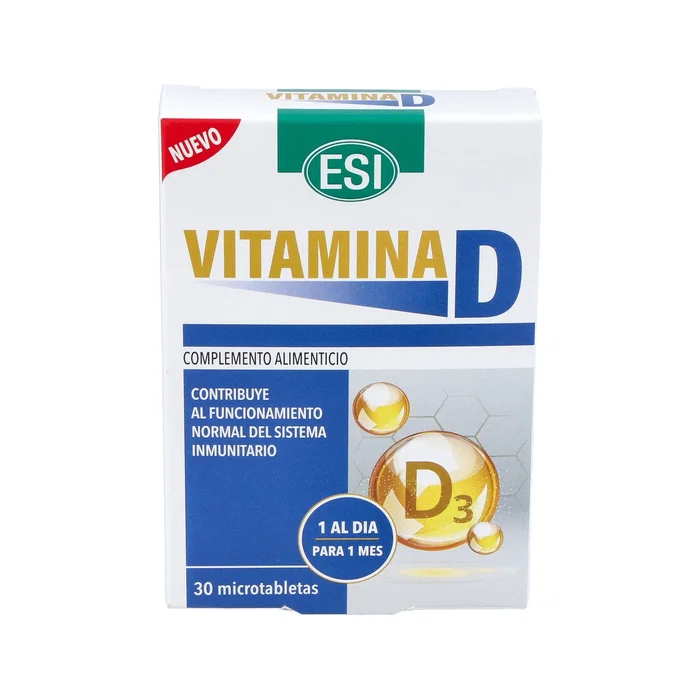 TREPATDIET-ESI Vitamina D3 2000 UI - 30 Comprimidos - Complemento Alimenticio para Huesos, Dientes y Sistema Inmunitario TREPATDIET-ESI Vitamina D3 2000 UI - 30 Comprimidos - Complemento Alimenticio para Huesos, Dientes y Sistema Inmunitario