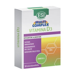 ESI - Trepat Diet Vitamina D3 2000iu 30 microtabletas
