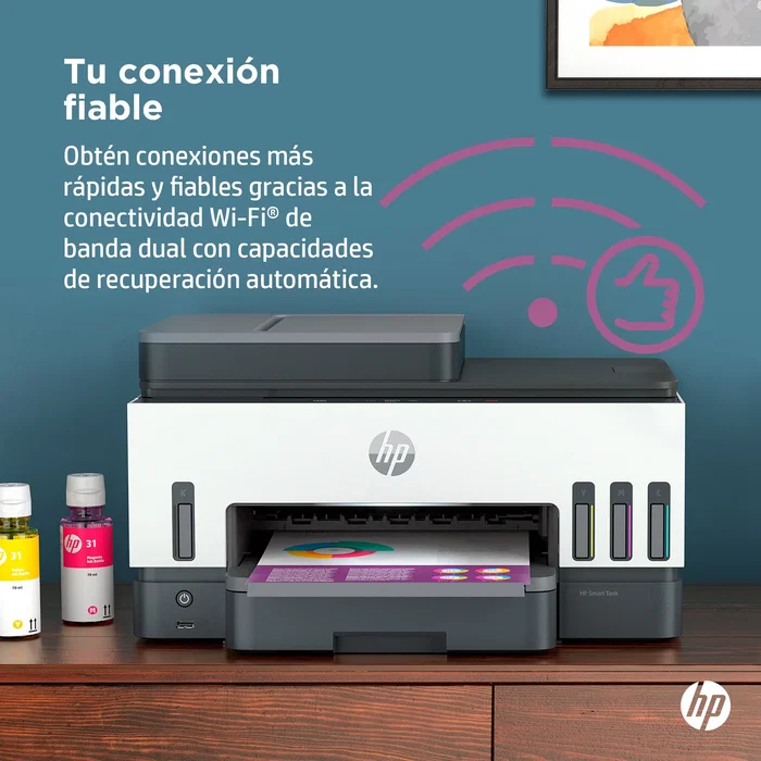 HP Smart Tank 7605 Multifunción A4 Gris