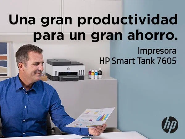 HP Smart Tank 7605 Multifunción A4 Gris