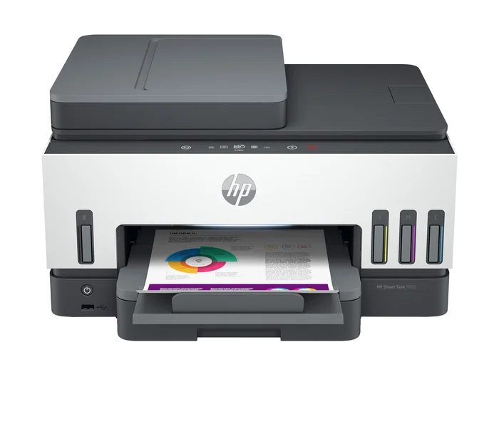 HP Smart Tank 7605 Multifunción A4 Gris