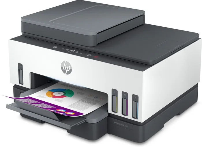 HP Smart Tank 7605 Multifunción Color WiFi Dúplex Gris