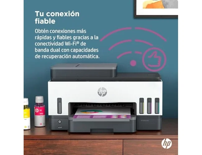 HP Smart Tank 7605 Multifunción A4 Gris
