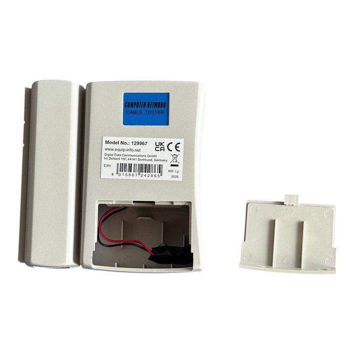 EQUIP Probador de cables de red para RJ45/RJ11/RJ12 EQUIP Probador de cables de red para RJ45/RJ11/RJ12