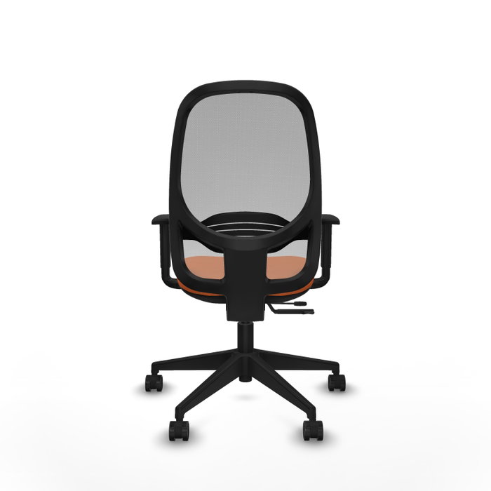 PIQUERAS Y CRESPO Silla de oficina Cilanco Naranja y Gris PIQUERAS Y CRESPO Silla de oficina Cilanco Naranja y Gris