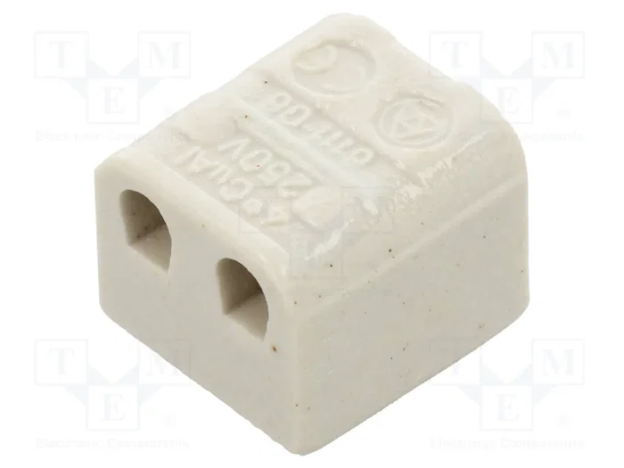 SEZ DK Bloque de Bornas Cerámico de 4 Bornas