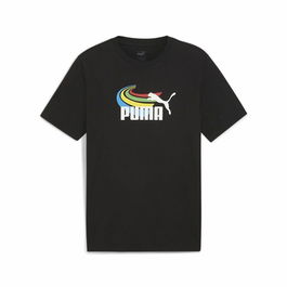 Camiseta de Manga Corta Hombre Puma GRAPHICS Summer Negro