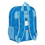 SAFTA Mochila Stitch Disney 34cm adaptable a carrito portamochila con bolsillo para botellas