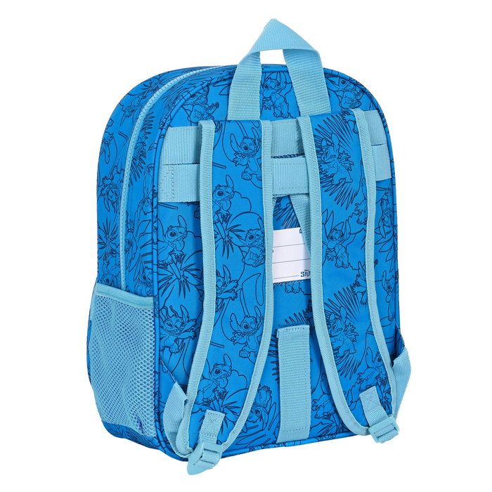 SAFTA Mochila Stitch Disney 34cm adaptable
