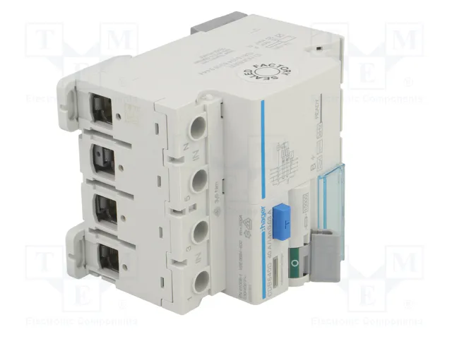 HAGER Interruptor diferencial 40A 30mA 3+N HAGER Interruptor diferencial 40A 30mA 3+N