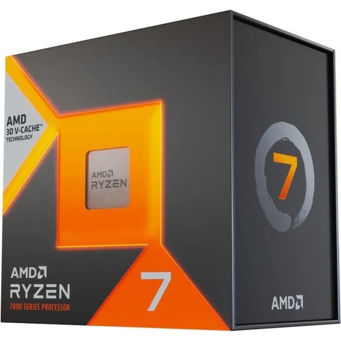 AMD Ryzen 7 7800X3D 4,2 GHz 96 MB L3 Socket AM5 Caja AMD Ryzen 7 7800X3D 4,2 GHz 96 MB L3 Socket AM5 Caja