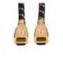 ROLINE Cable HDMI 2.0 11.04.5690 1m, 4K UHD 2160p 60Hz 18Gbit/s, Negro con Contactos Dorados, Alta Velocidad, Ethernet, 3D