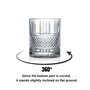 Hermia Set de Copas de Whisky de Vidrio Transparente - 2 Piezas - 300 ml