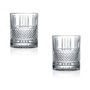 Hermia Set de Copas de Whisky de Vidrio Transparente - 2 Piezas - 300 ml