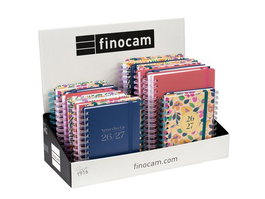 Finocam Agenda Escolar Catalan Cosmo 2026-27 Wire-O con Goma