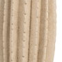 Jarrón Beige Cerámica Decoración 15 X 15 X 30 cm
