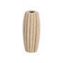 Jarrón Beige Cerámica Decoración 15 X 15 X 30 cm