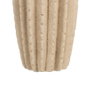 Jarrón Beige Cerámica Decoración 15 X 15 X 30 cm
